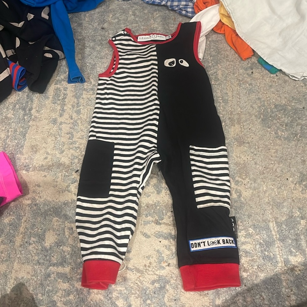 LOUD sz 12 months onsie